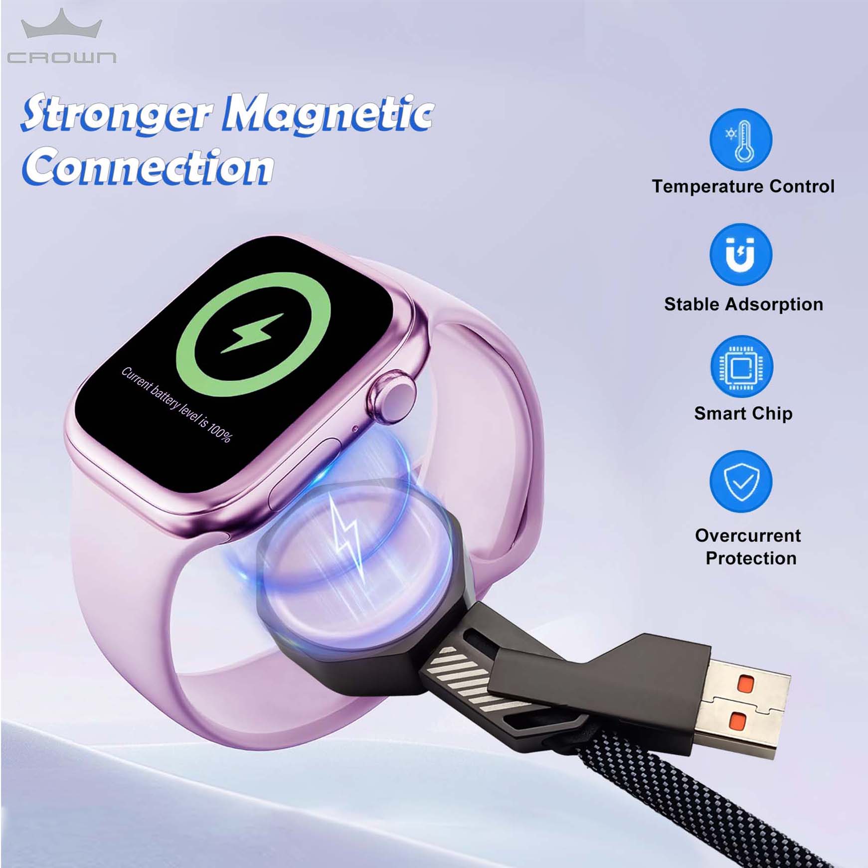 Magnetic Charger for Apple Watch — image 3